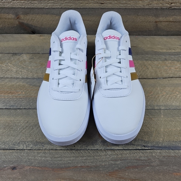 adidas Court Women's Platform Shoes Sneakers Skater Style Casual Trendy - Picture 5 of 11